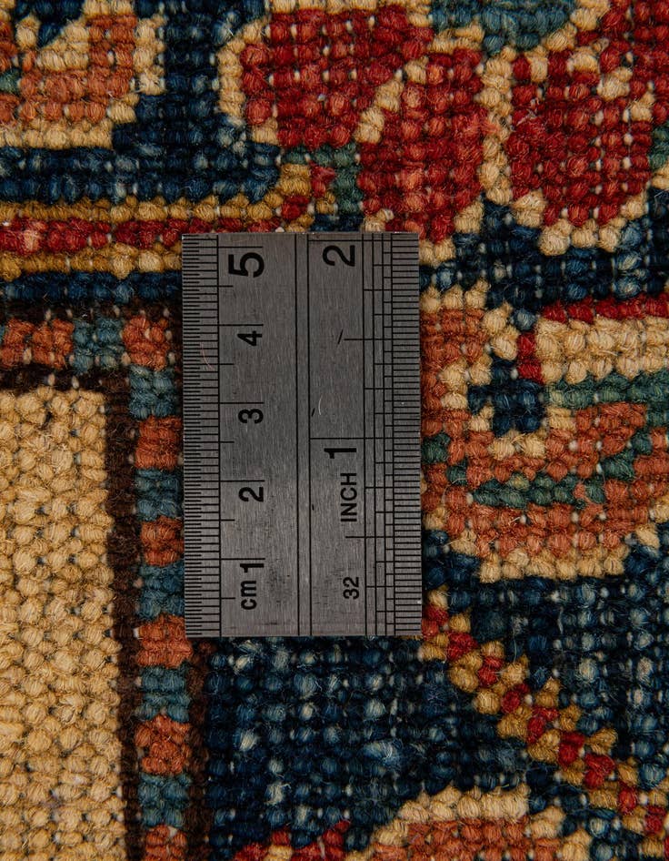 Detail image of 6' 1 x 8' 8  Hand Knotted Kazak Oriental Wool Rug