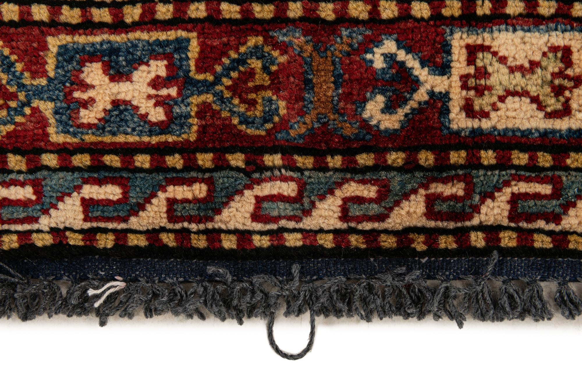 6' 3 x 7' 10 Hand Knotted Kazak Oriental Wool Rug