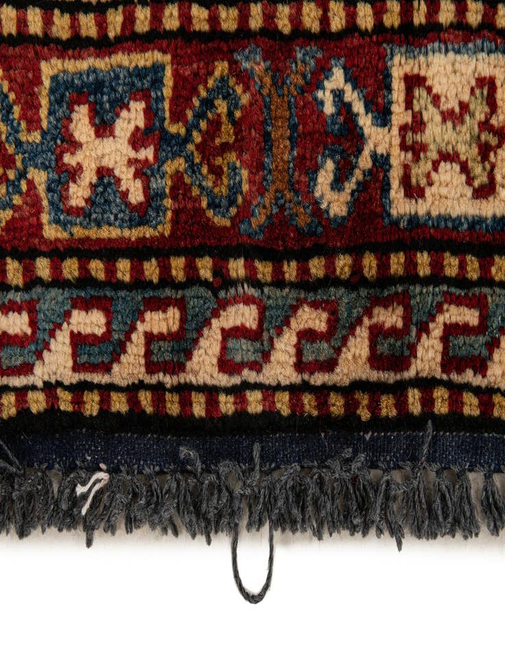 Detail image of 6' 3 x 7' 10  Hand Knotted Kazak Oriental Wool Rug