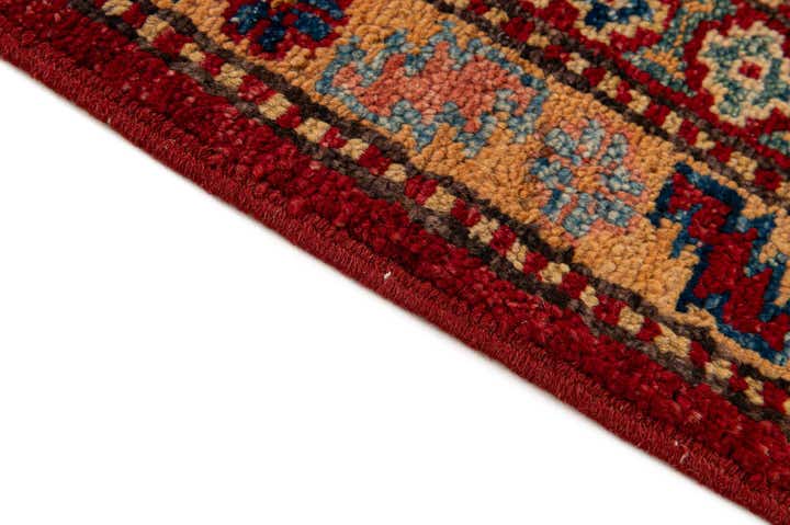 5' 11 x 8' 6 Hand Knotted Kazak Oriental Wool Rug