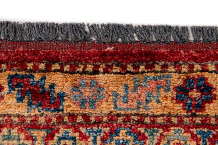 5' 11 x 8' 6 Hand Knotted Kazak Oriental Wool Rug