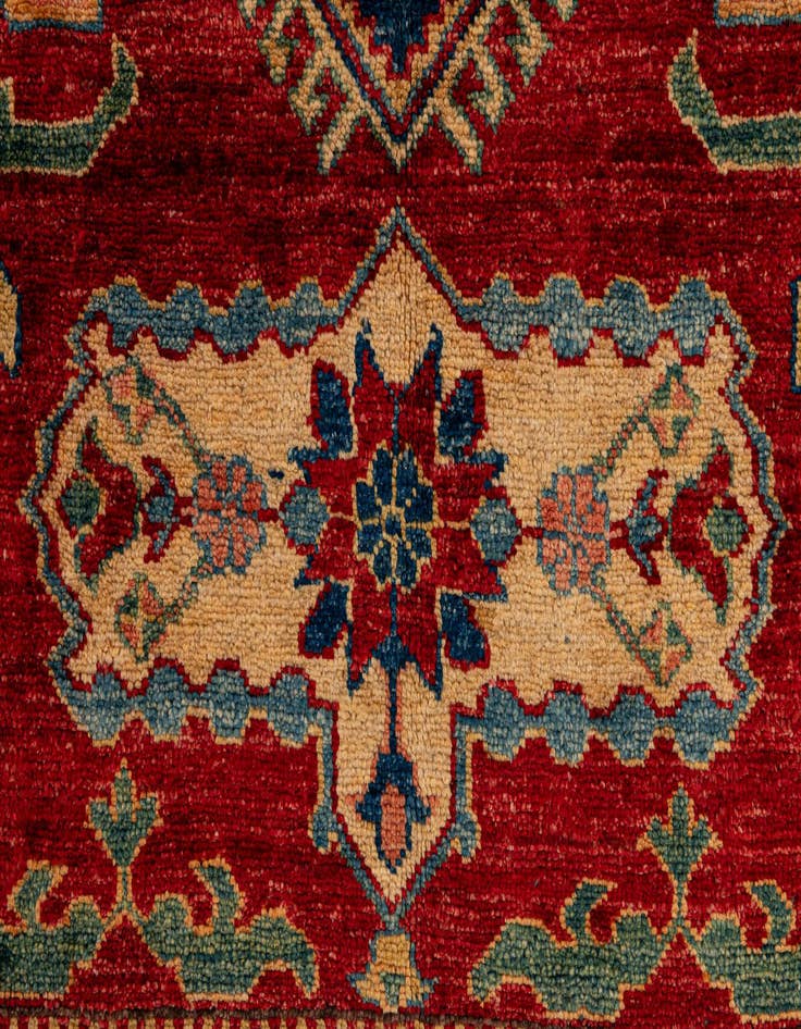 Detail image of 5' 11 x 8' 6  Hand Knotted Kazak Oriental Wool Rug