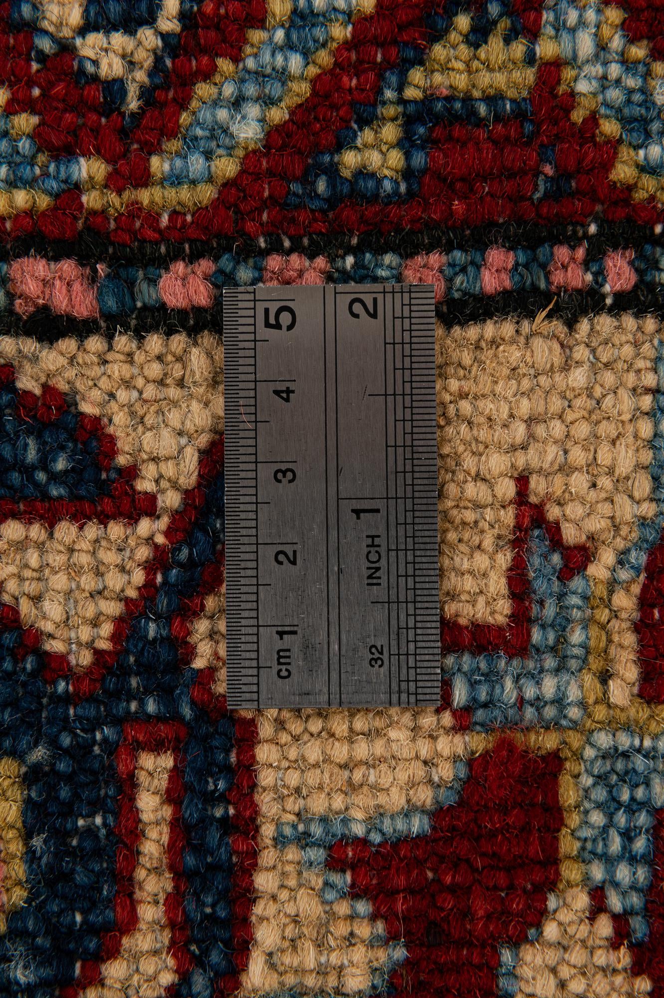7' 1 x 8' 5 Hand Knotted Kazak Wool Rug