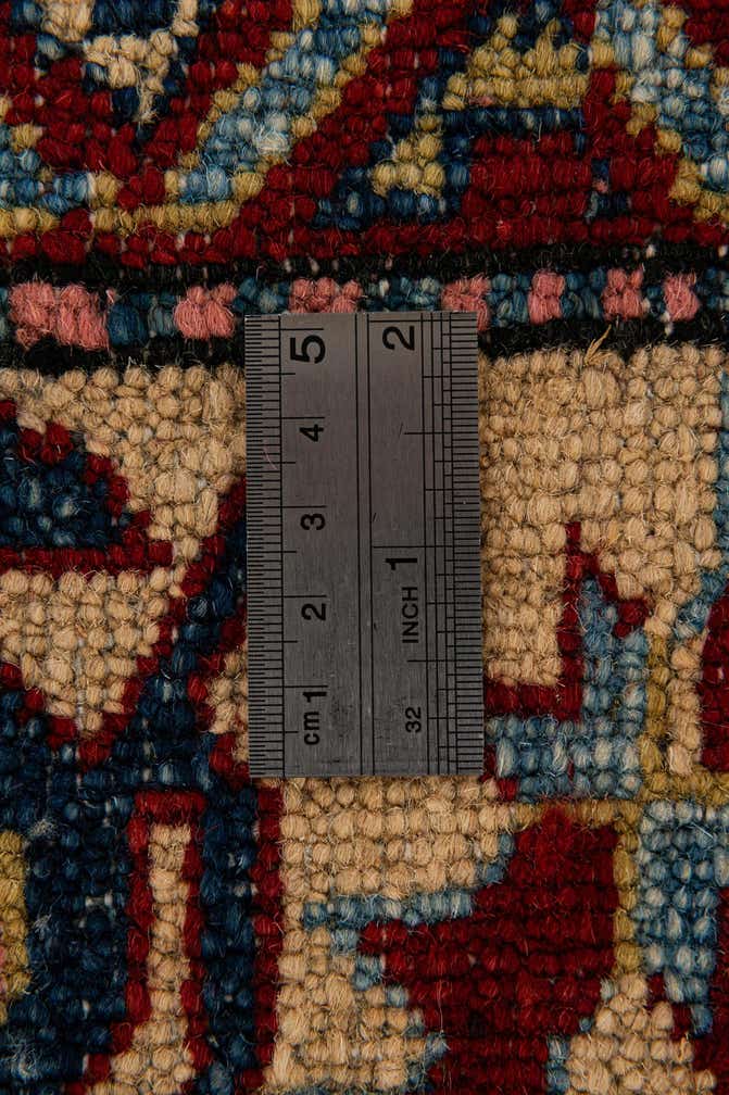7' 1 x 8' 5 Hand Knotted Kazak Wool Rug