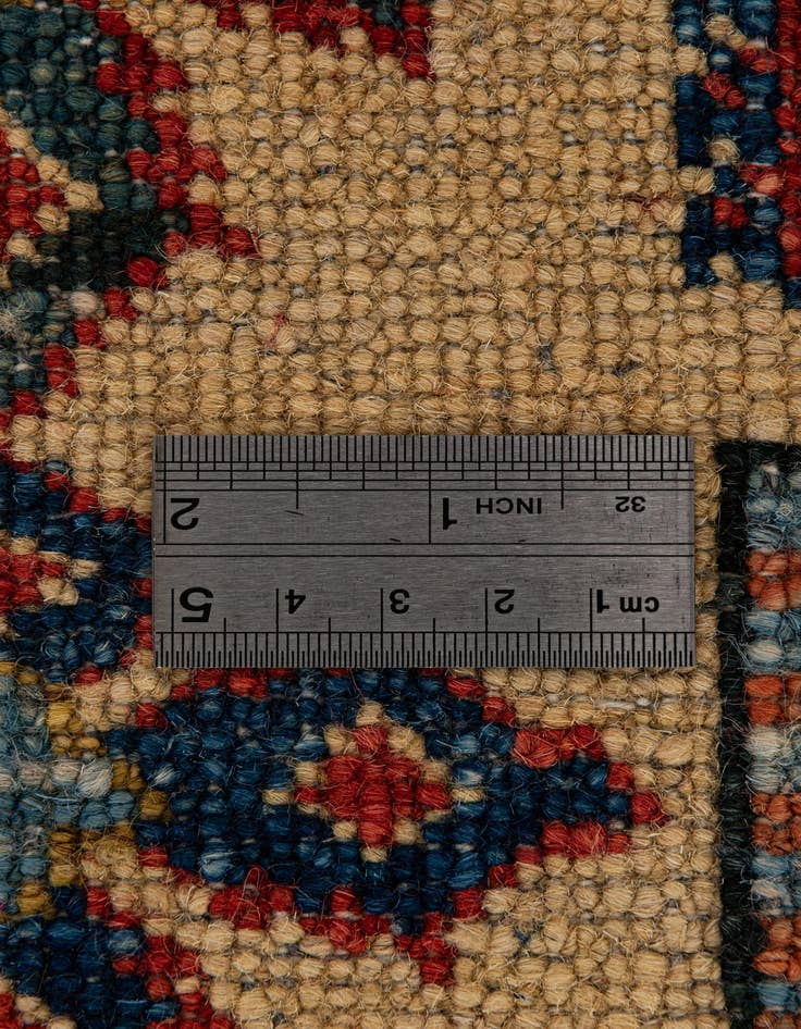 Detail image of 6' 1 x 8' 5 Hand Knotted Kazak Wool Rug