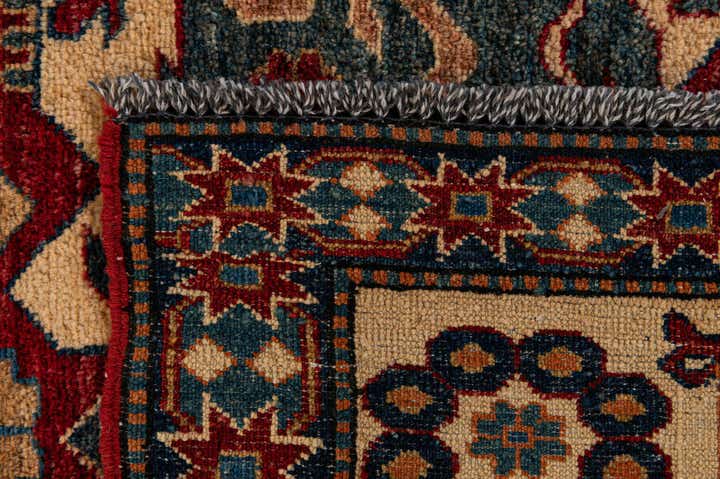 7' 1 x 11' Hand Knotted Kazak Oriental Wool Rug