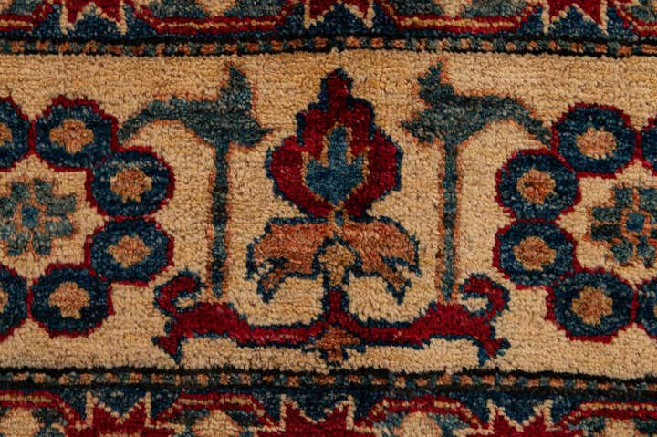 7' 1 x 11' Hand Knotted Kazak Oriental Wool Rug