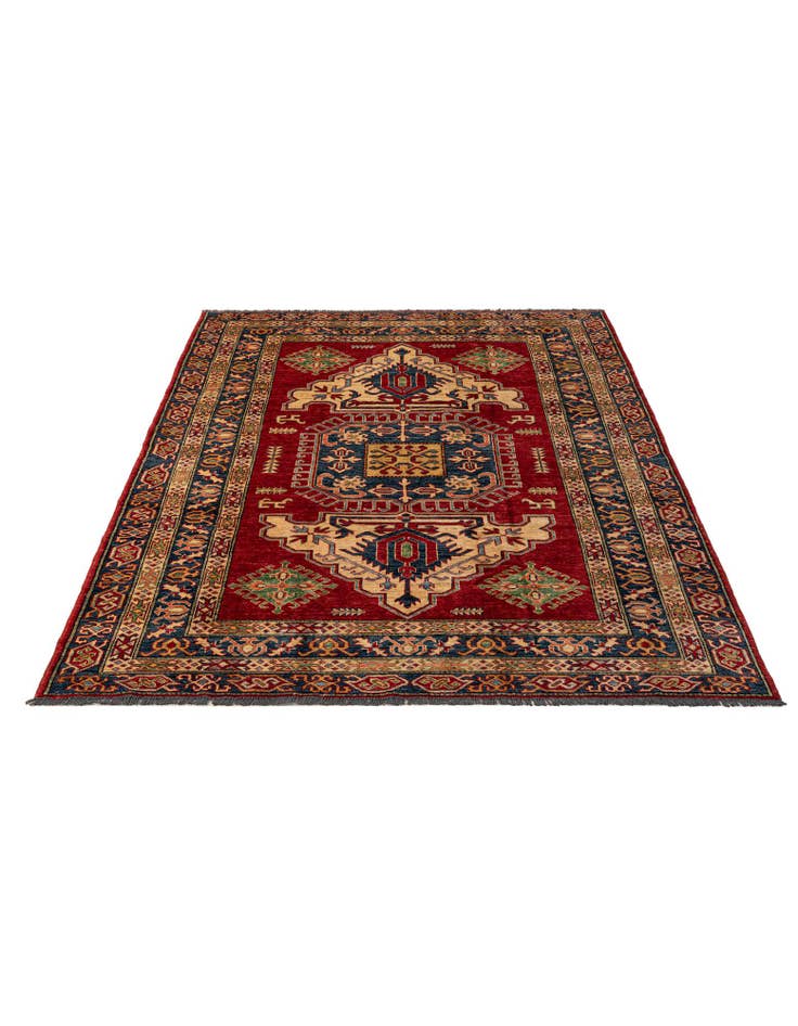 Detail image of 6' 5 x 8' 11 Hand Knotted Kazak Wool Rug