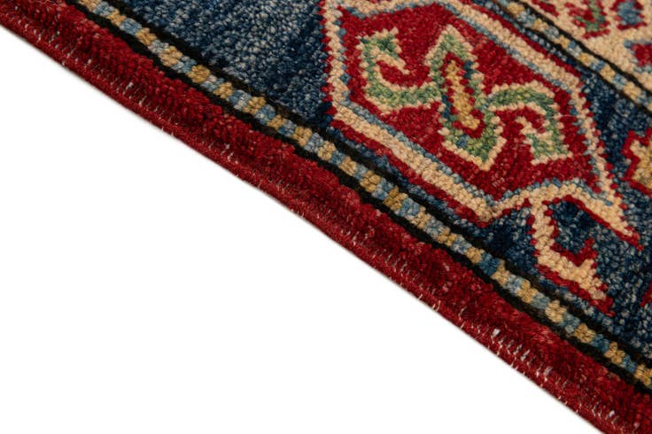 Detail image of 6' 5 x 8' 11 Hand Knotted Kazak Wool Rug