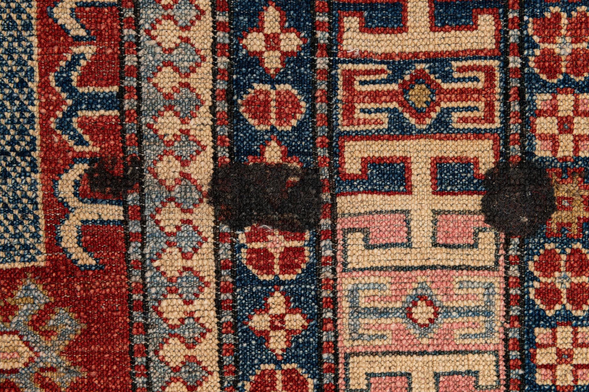 5' 10 x 7' 7 Hand Knotted Kazak Wool Rug