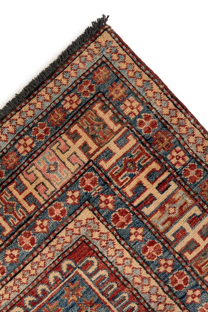 180cm x 230cm Handgeknüpft Kazak Wolle Teppich