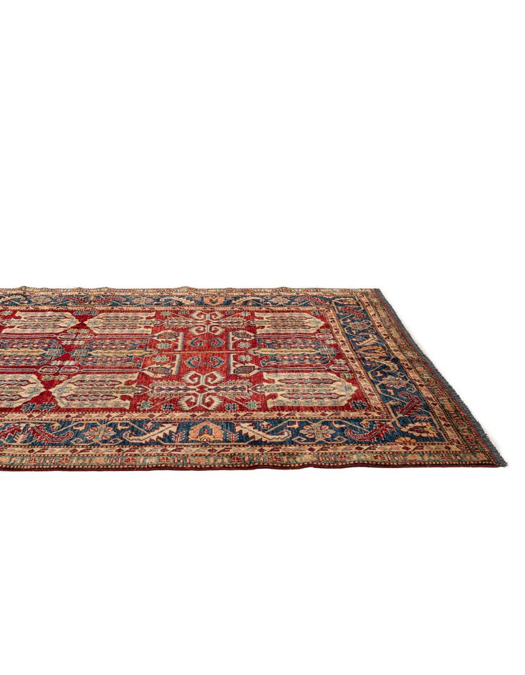 Detail image of 5' 11 x 7' 10  Hand Knotted Kazak Wool Rug