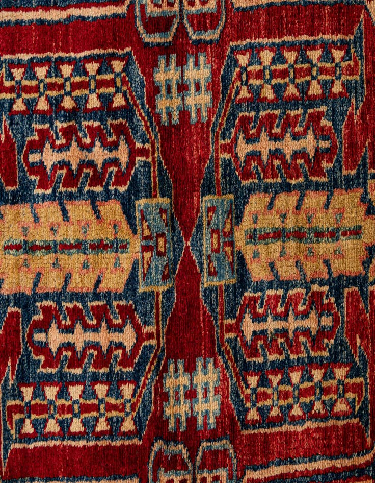 Detail image of 5' 11 x 7' 10  Hand Knotted Kazak Wool Rug