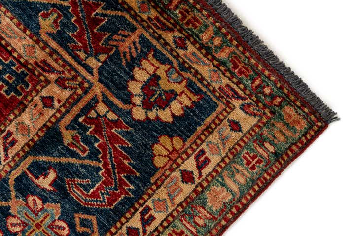 5' 11 x 7' 10 Hand Knotted Kazak Wool Rug