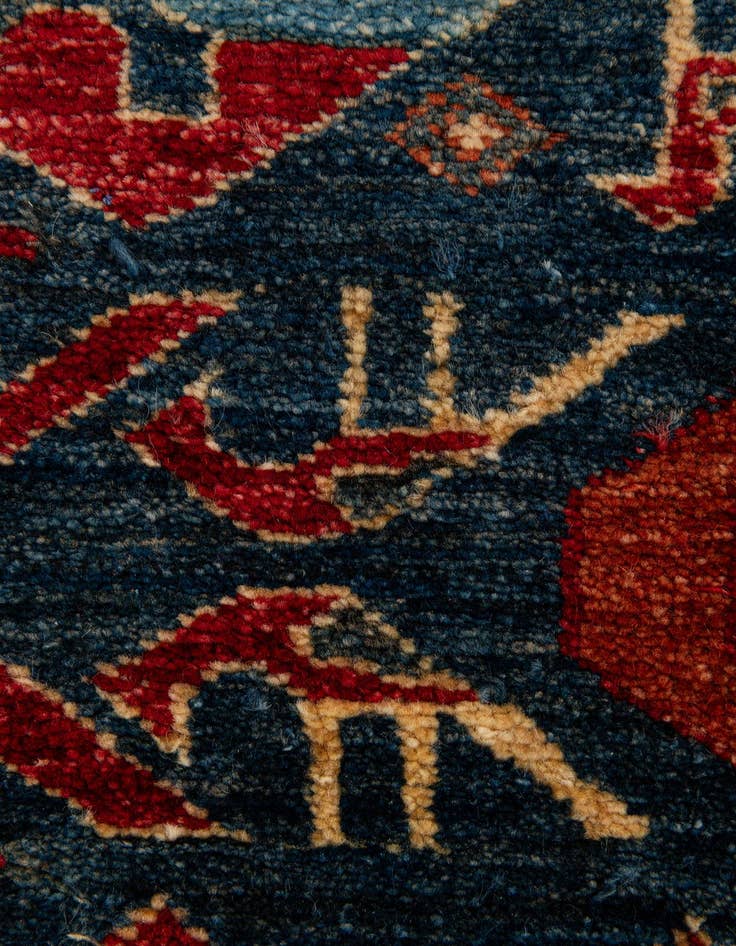 Detail image of 5' 3 x 6' 7  Hand Knotted Kazak Wool Rug