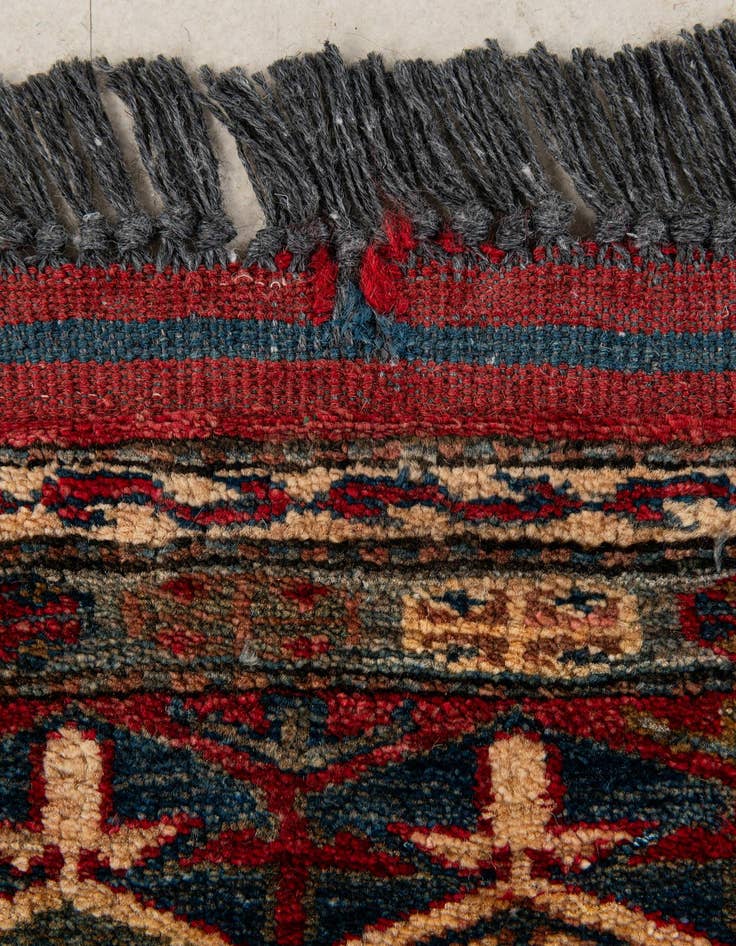 Detail image of 4' 11 x 7' 5  Hand Knotted Kazak Wool Rug