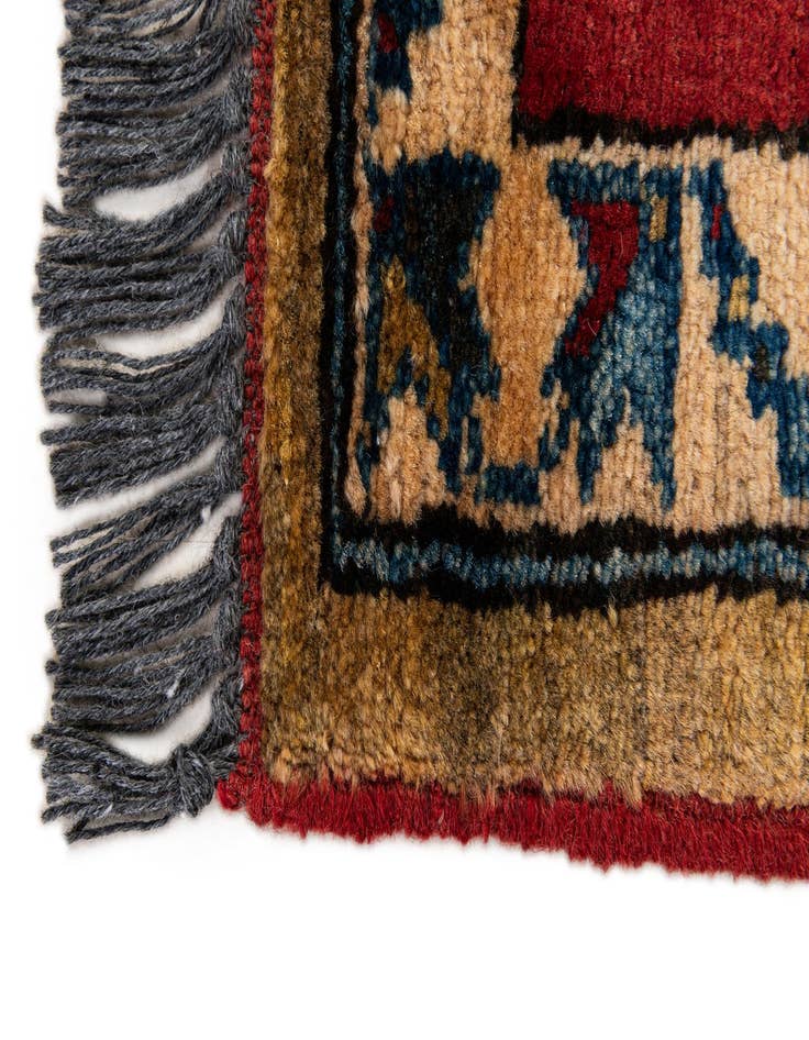 Detail image of 1' 11 x 3' 7  Hand Knotted Kazak Wool Rug