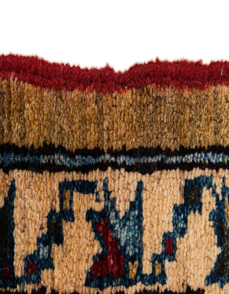 Detail image of 1' 11 x 3' 7  Hand Knotted Kazak Wool Rug