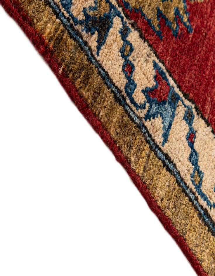 Detail image of 1' 11 x 3' 7  Hand Knotted Kazak Wool Rug