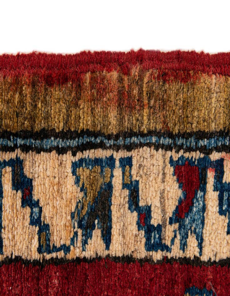 Detail image of 1' 11 x 3' 7  Hand Knotted Kazak Wool Rug