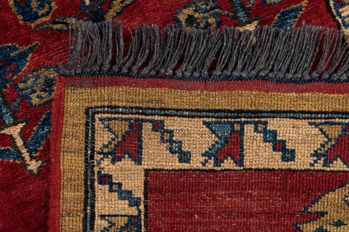 1' 11 x 3' 6 Hand Knotted Kazak Wool Rug