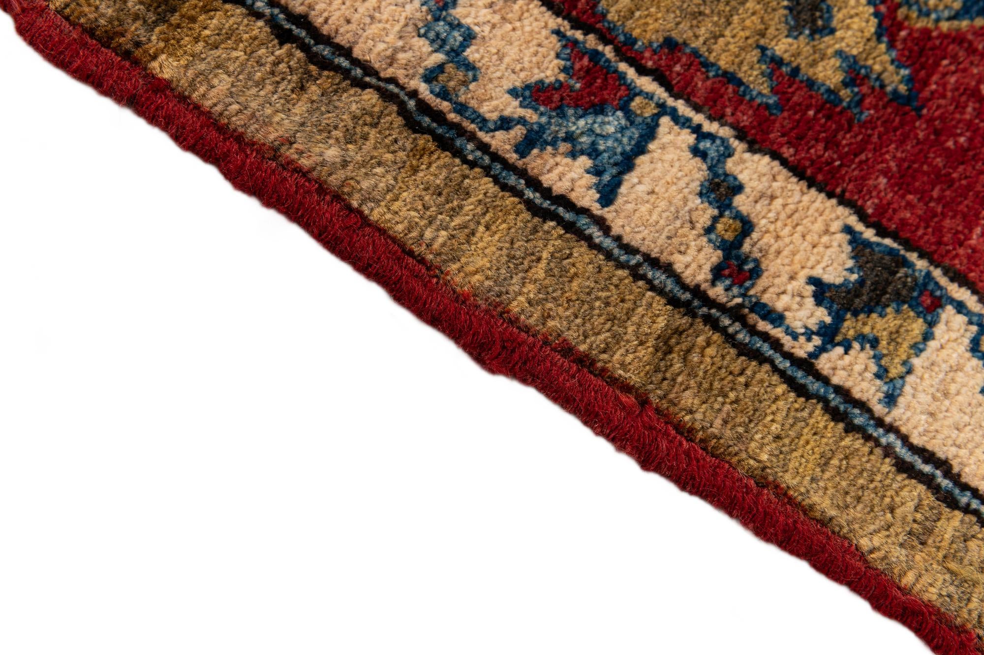 1' 11 x 3' 6 Hand Knotted Kazak Wool Rug