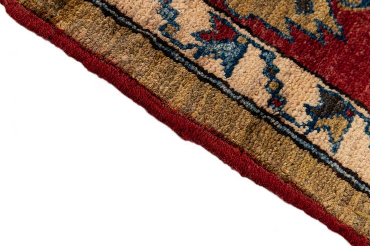 Detail image of 1' 11 x 3' 6 Hand Knotted Kazak Wool Rug
