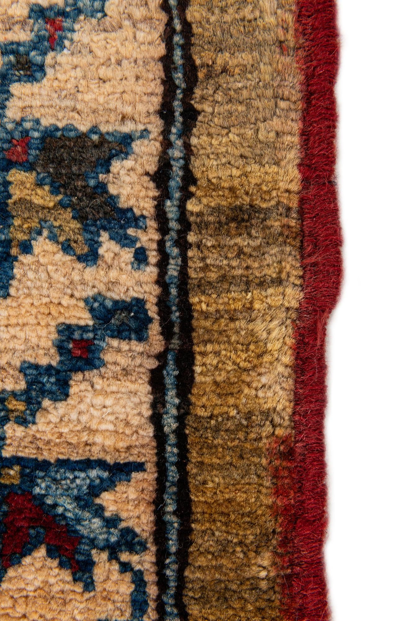 1' 11 x 3' 6 Hand Knotted Kazak Wool Rug