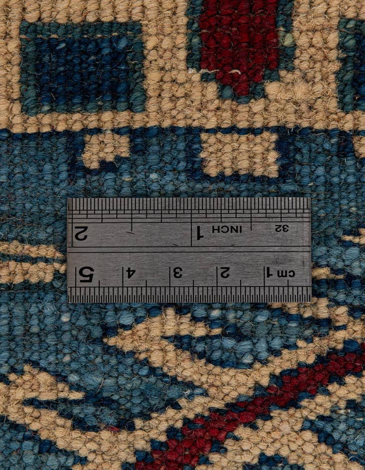 Detail image of 6' 8 x 10' 3 Hand Knotted Kazak Wool Rug