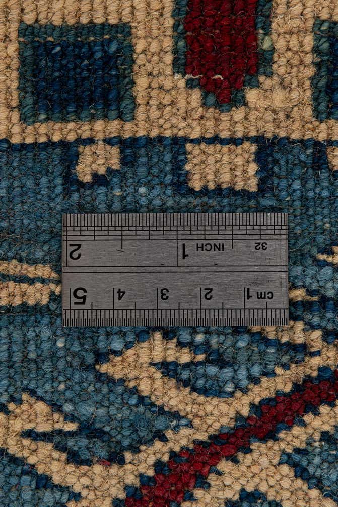 6' 8 x 10' 3 Hand Knotted Kazak Wool Rug