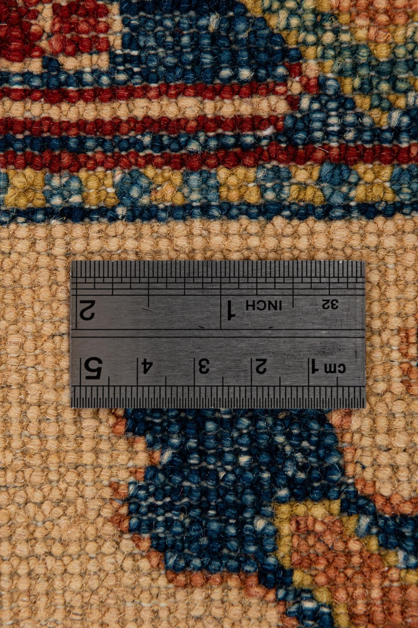 7' 5 x 9' 6 Hand Knotted Kazak Wool Rug