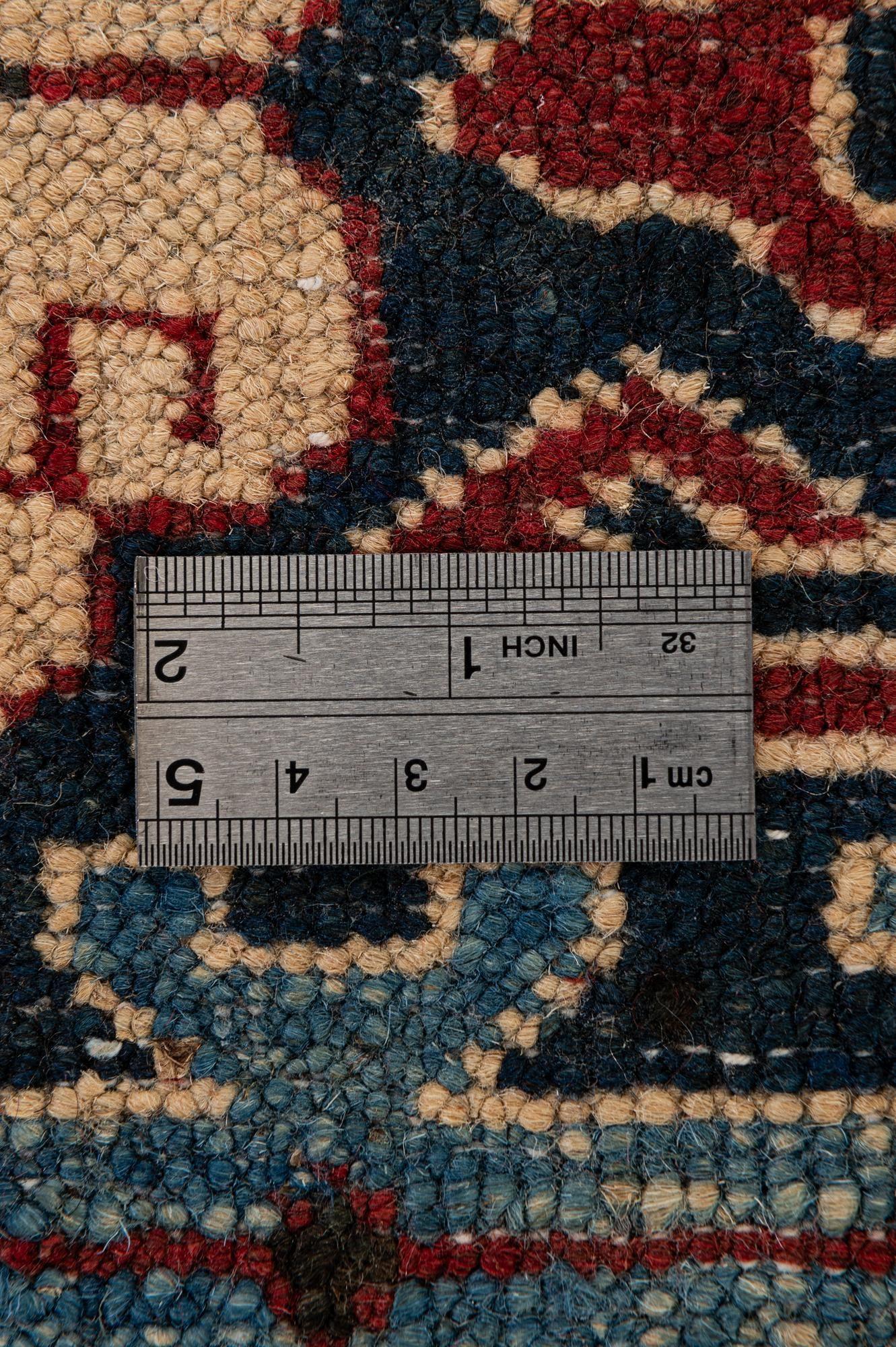 6' 9 x 10' 3 Hand Knotted Kazak Wool Rug