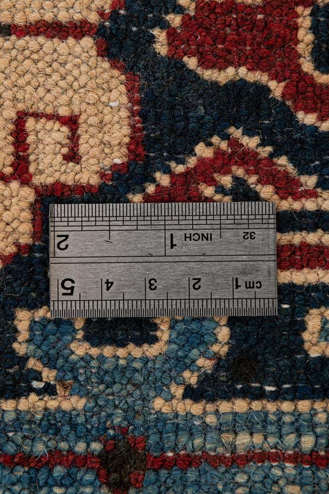 6' 9 x 10' 3 Hand Knotted Kazak Wool Rug