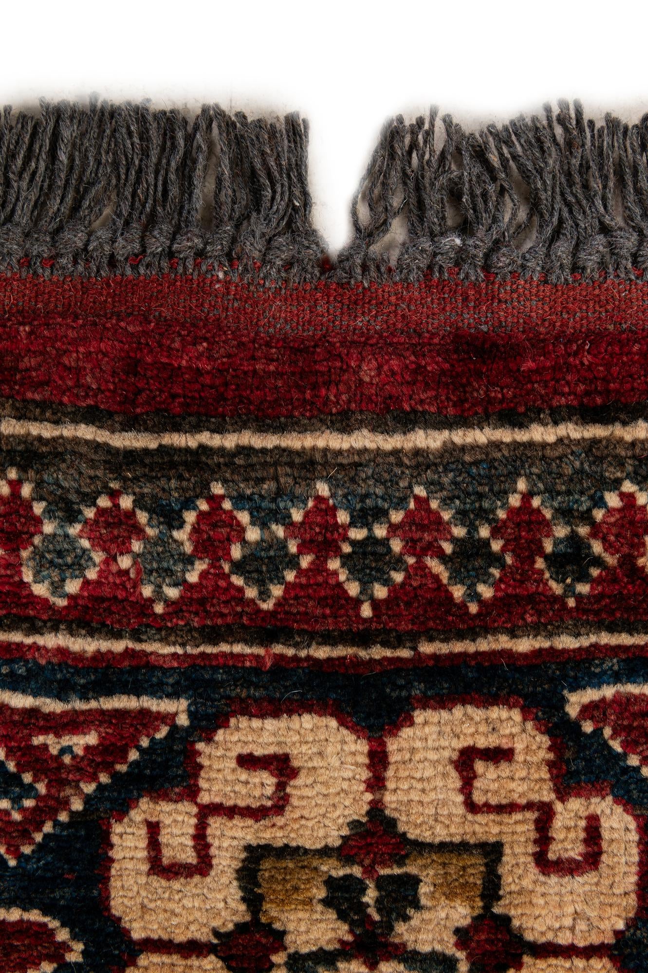 6' 9 x 10' 3 Hand Knotted Kazak Wool Rug