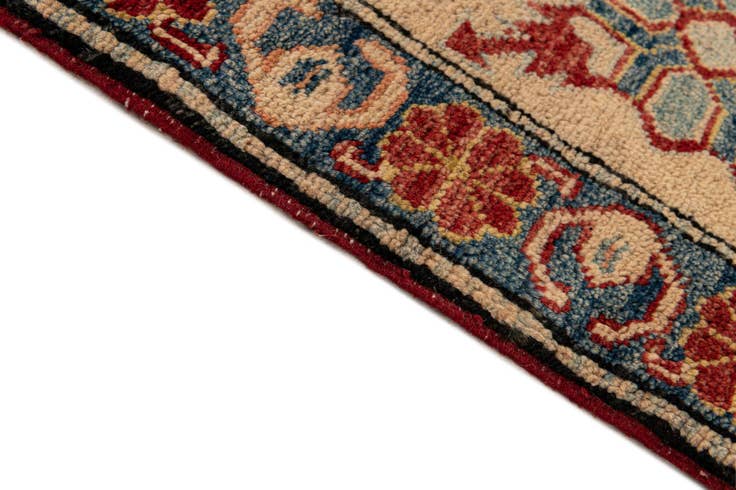 Detail image of 7' 5 x 11' 11 Hand Knotted Kazak Wool Rug