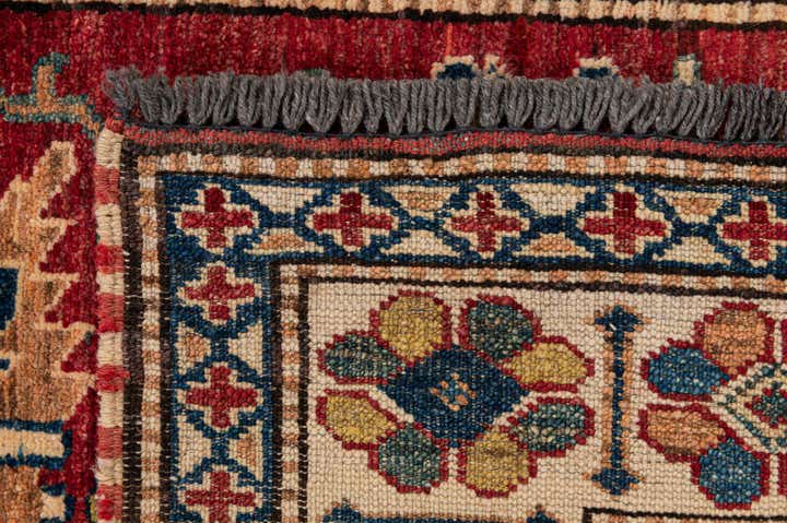 3' x 4' 10 Hand Knotted Kazak Wool Rug