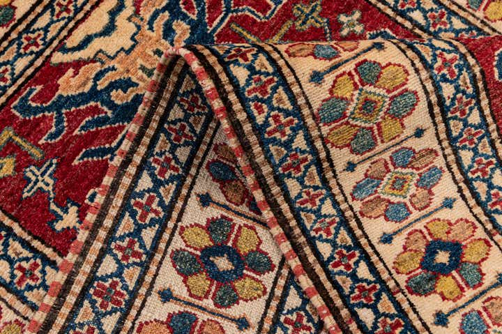 3' x 4' 10 Hand Knotted Kazak Wool Rug