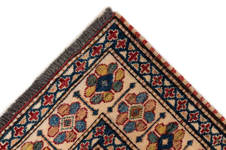 3' x 4' 10 Hand Knotted Kazak Wool Rug