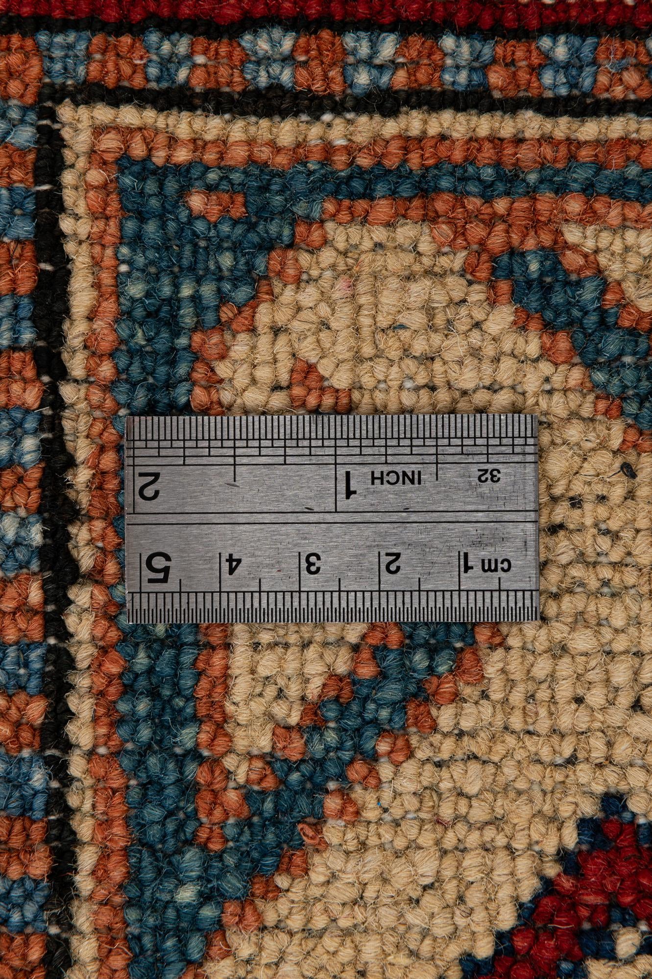 7' 5 x 10' 10 Hand Knotted Kazak Wool Rug