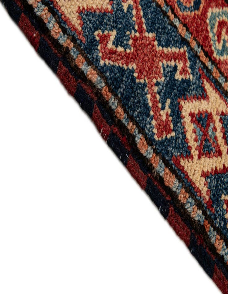 Detail image of 7' 5 x 10' 10  Hand Knotted Kazak Wool Rug
