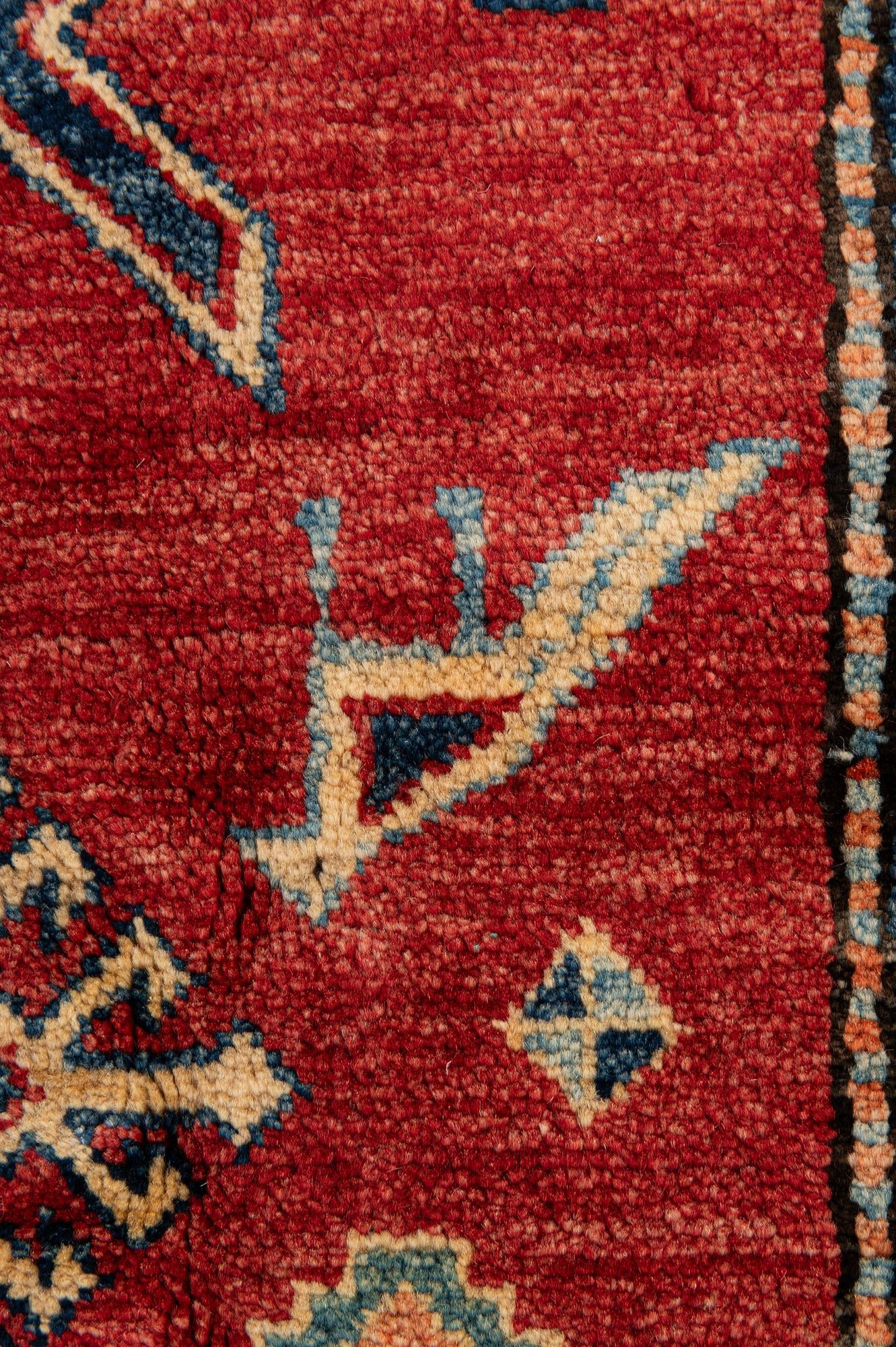 7' 5 x 10' 10 Hand Knotted Kazak Wool Rug