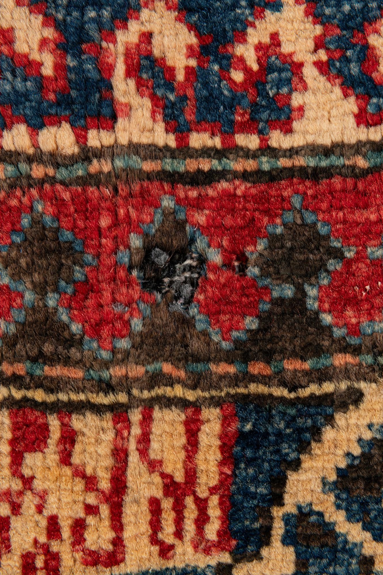 7' x 9' 10 Hand Knotted Kazak Wool Rug