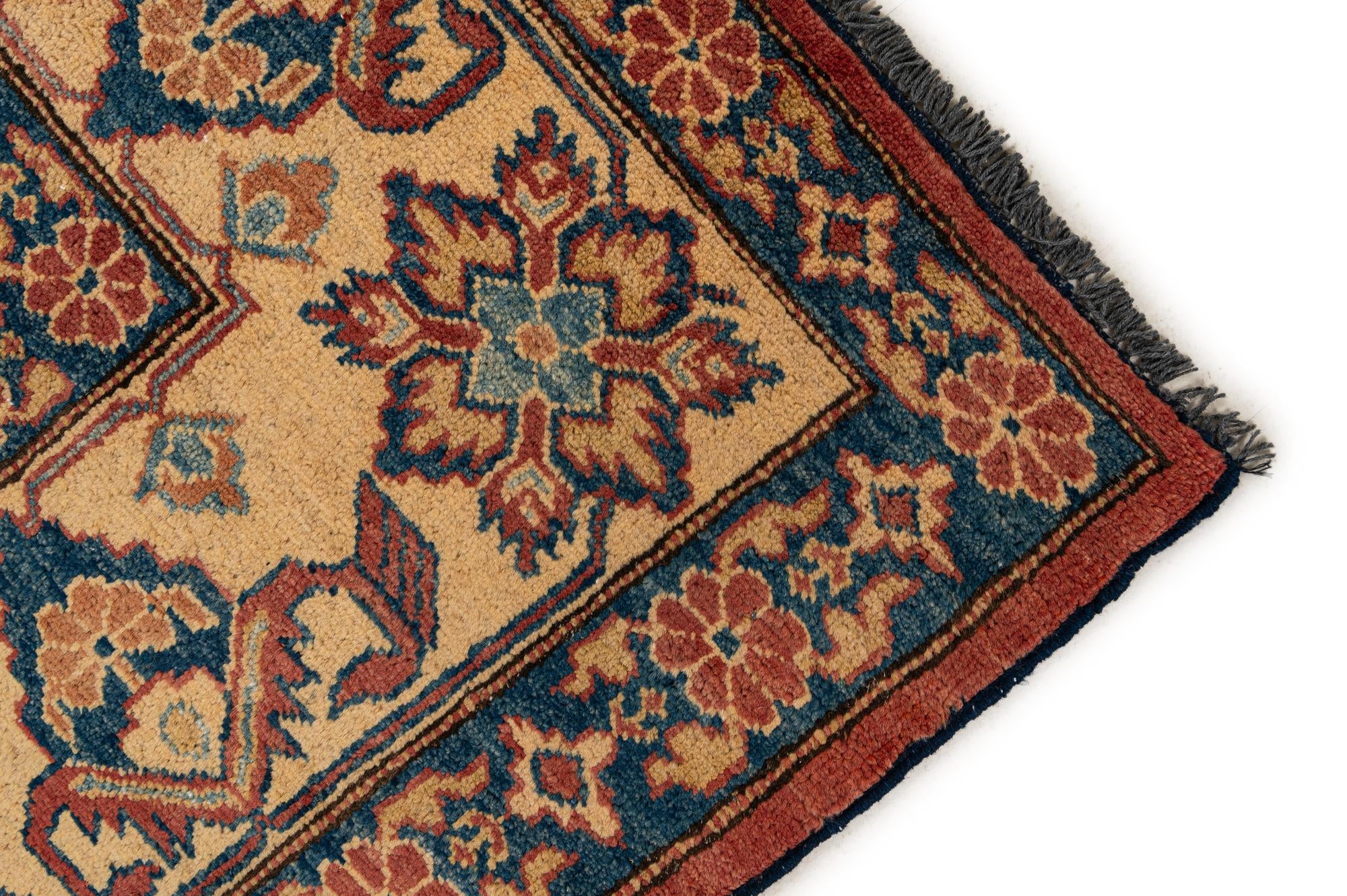 7' 2 x 10' 4 Hand Knotted Kazak Wool Rug