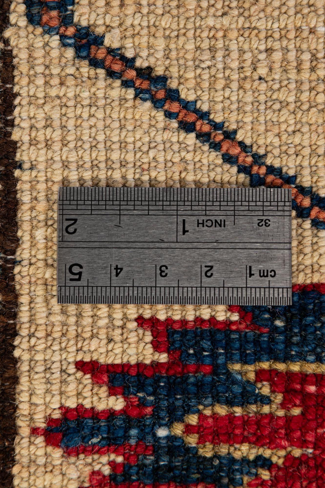 7' 6 x 9' 8 Hand Knotted Kazak Wool Rug
