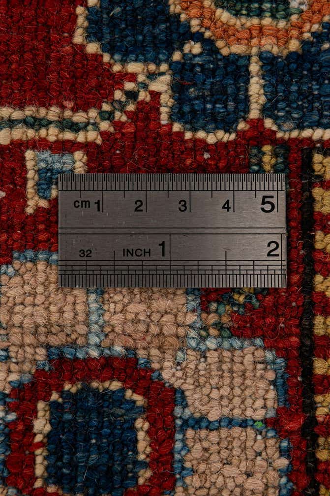 5' 3 x 7' 1 Hand Knotted Kazak Wool Rug