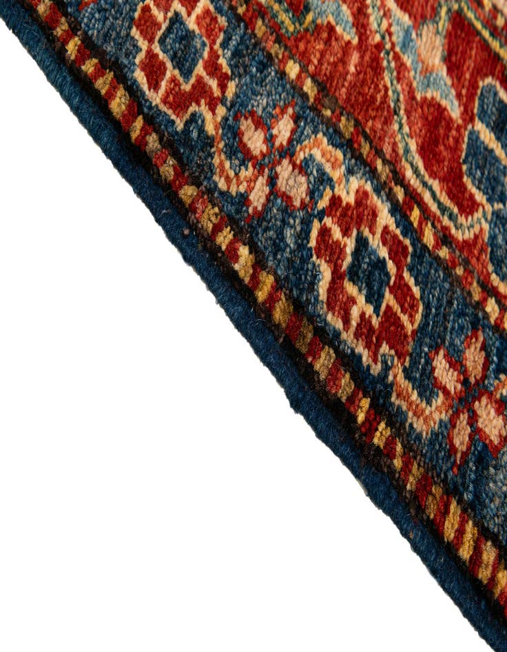Detail image of 5' 3 x 7' 1  Hand Knotted Kazak Wool Rug