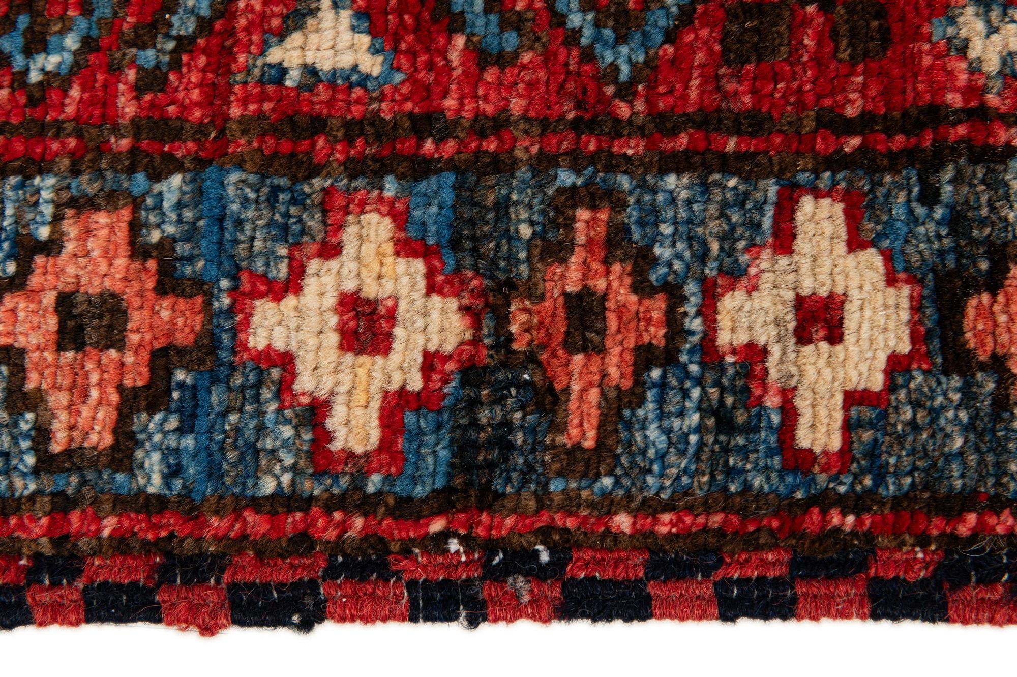 5' 3 x 6' 4 Hand Knotted Kazak Wool Rug