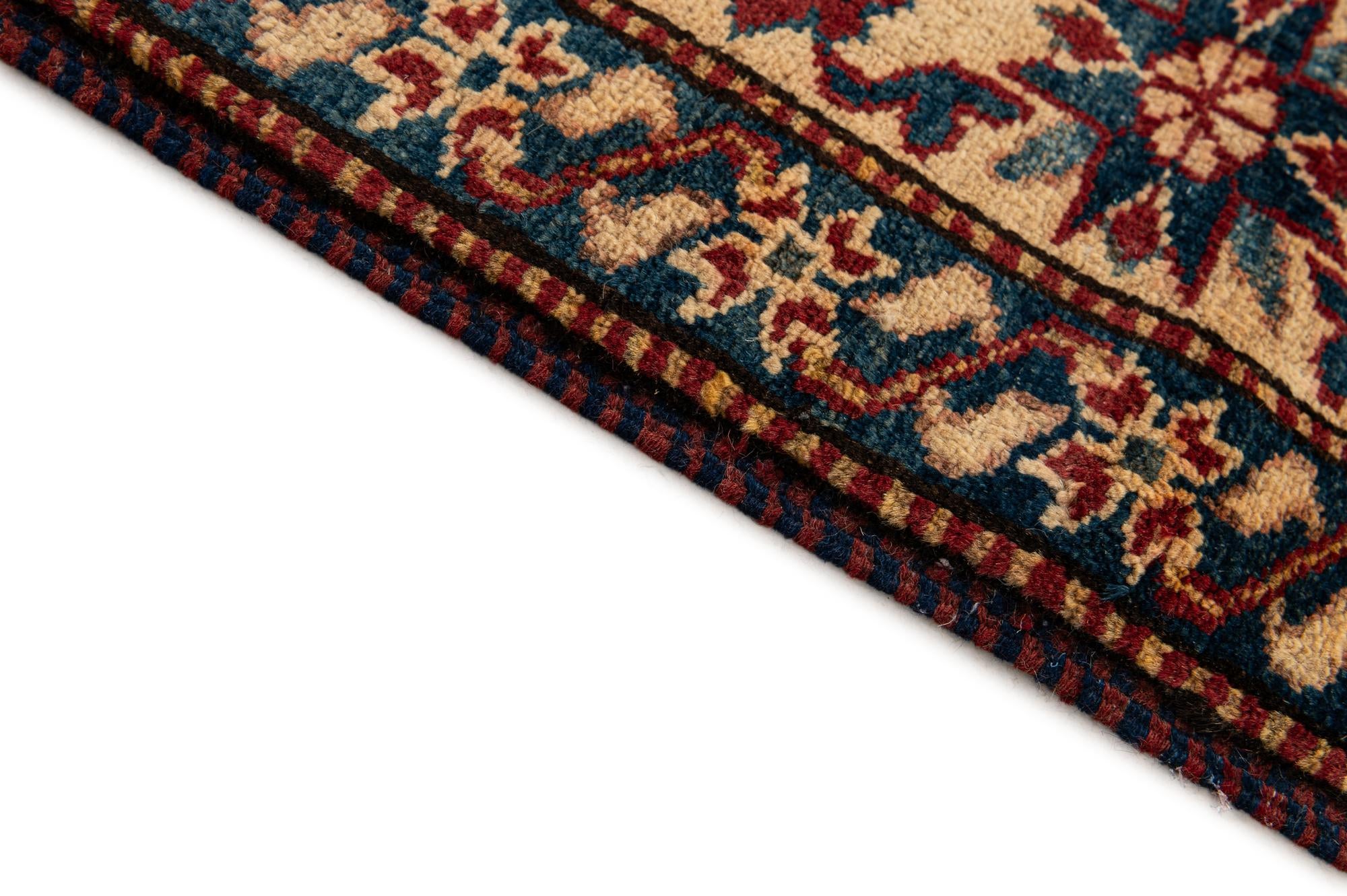 4' 11 x 6' 5 Hand Knotted Kazak Wool Rug