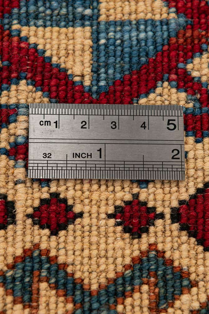 5' 2 x 6' 5 Hand Knotted Kazak Wool Rug