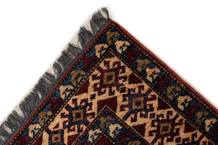 5' x 6' 10 Hand Knotted Kazak Oriental Wool Rug